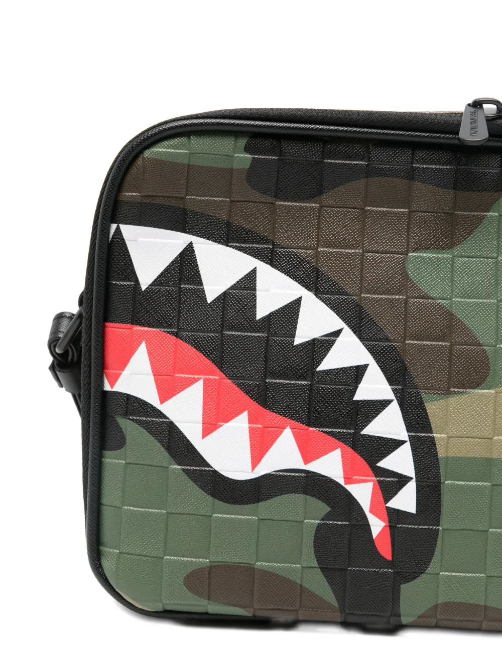 Косметичка с камуфляжным узором Sprayground Kid, зеленый — фото 3