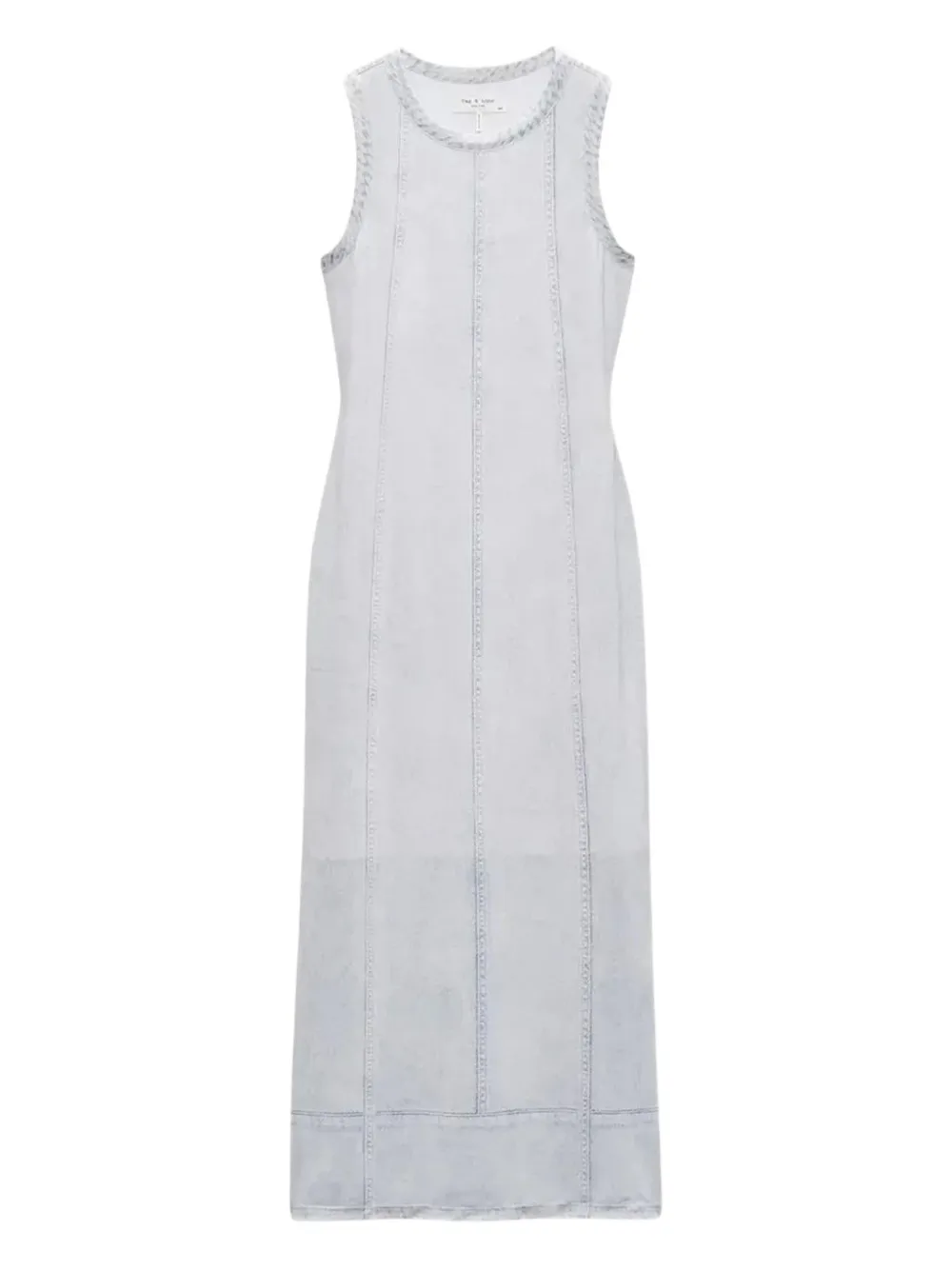 

Платье Melody без рукавов с отделкой швами rag & bone, синий