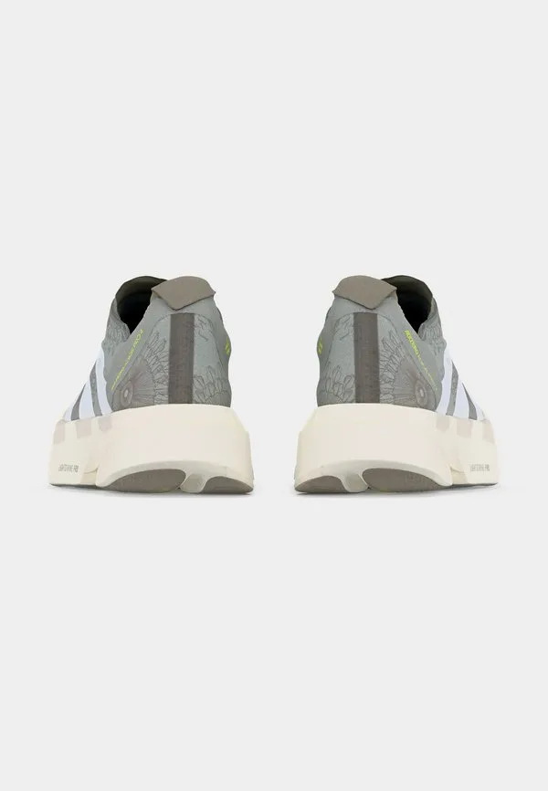 Кроссовки для бега по шоссе adizero adios pro 4 серебристого цвета/белая/серебристая камешка Adidas Performance, Silver-Coloured/Footwear White/Silver-Coloured Pebble — фото 4