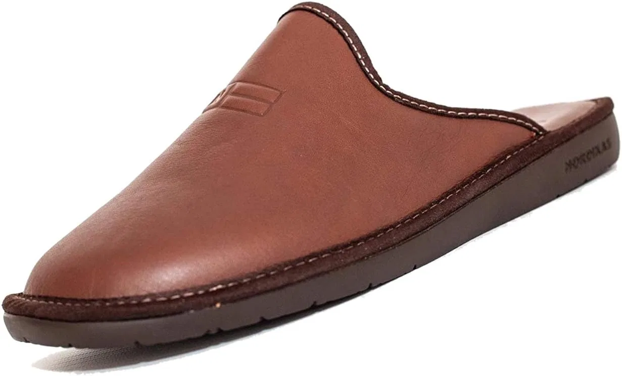 Мужские тапочки Nordika, Brown Leather