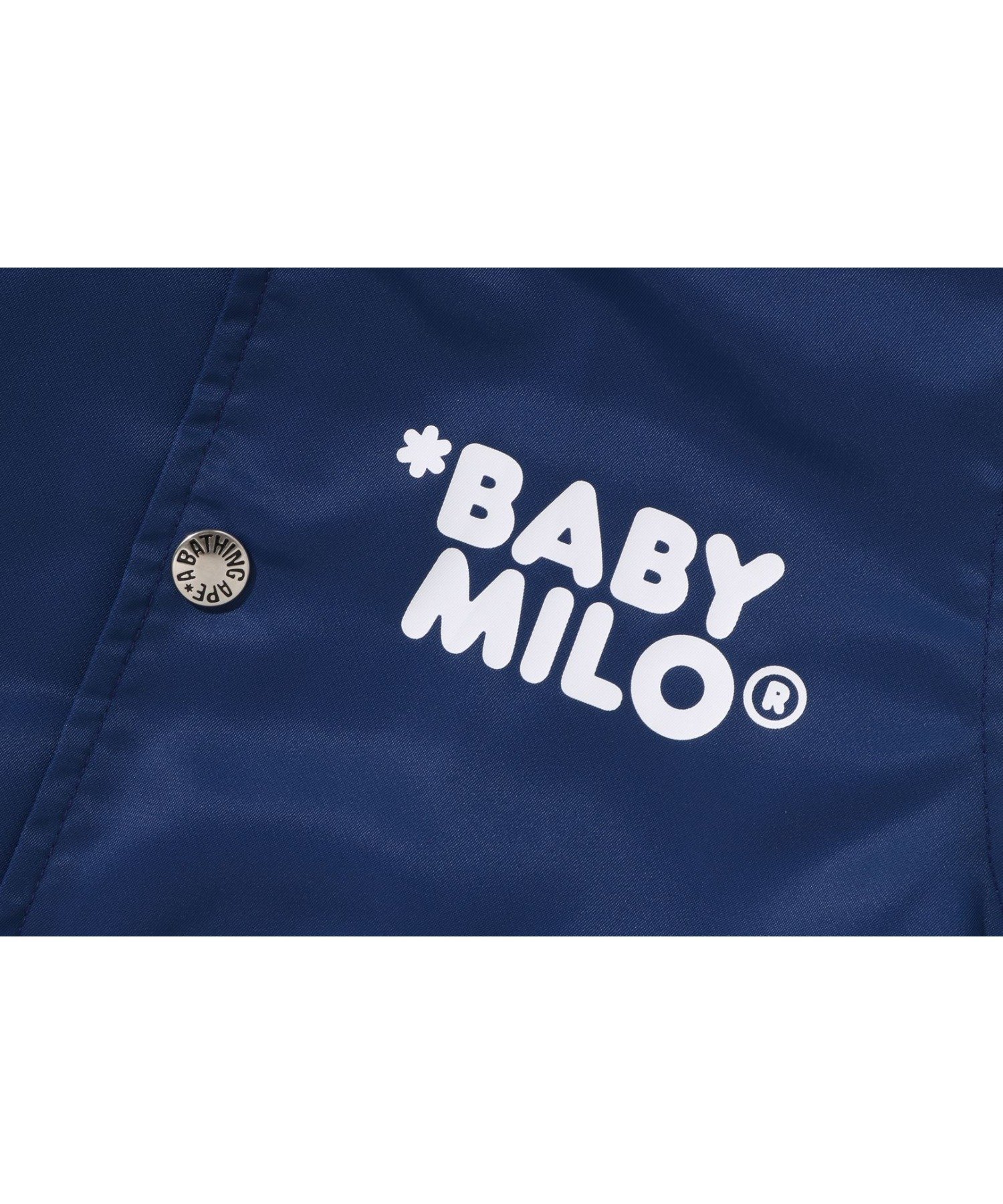 Куртка MILO FRIENDS с разноцветными деталями A BATHING APE, NAVY — фото 4