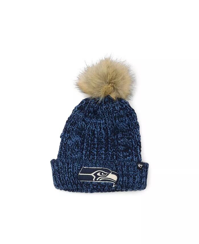 

Женская вязаная шапка Seattle Seahawks Meeko '47 Brand