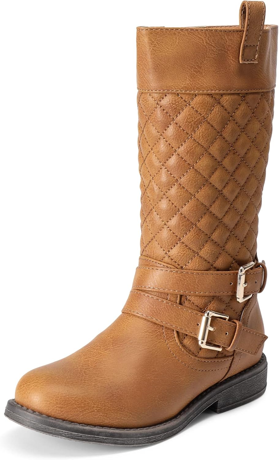 

Сапоги DREAM PAIRS для девочек до колена, модные ботинки для верховой езды для малышей/детей младшего возраста/детей старшего возраста, Tan