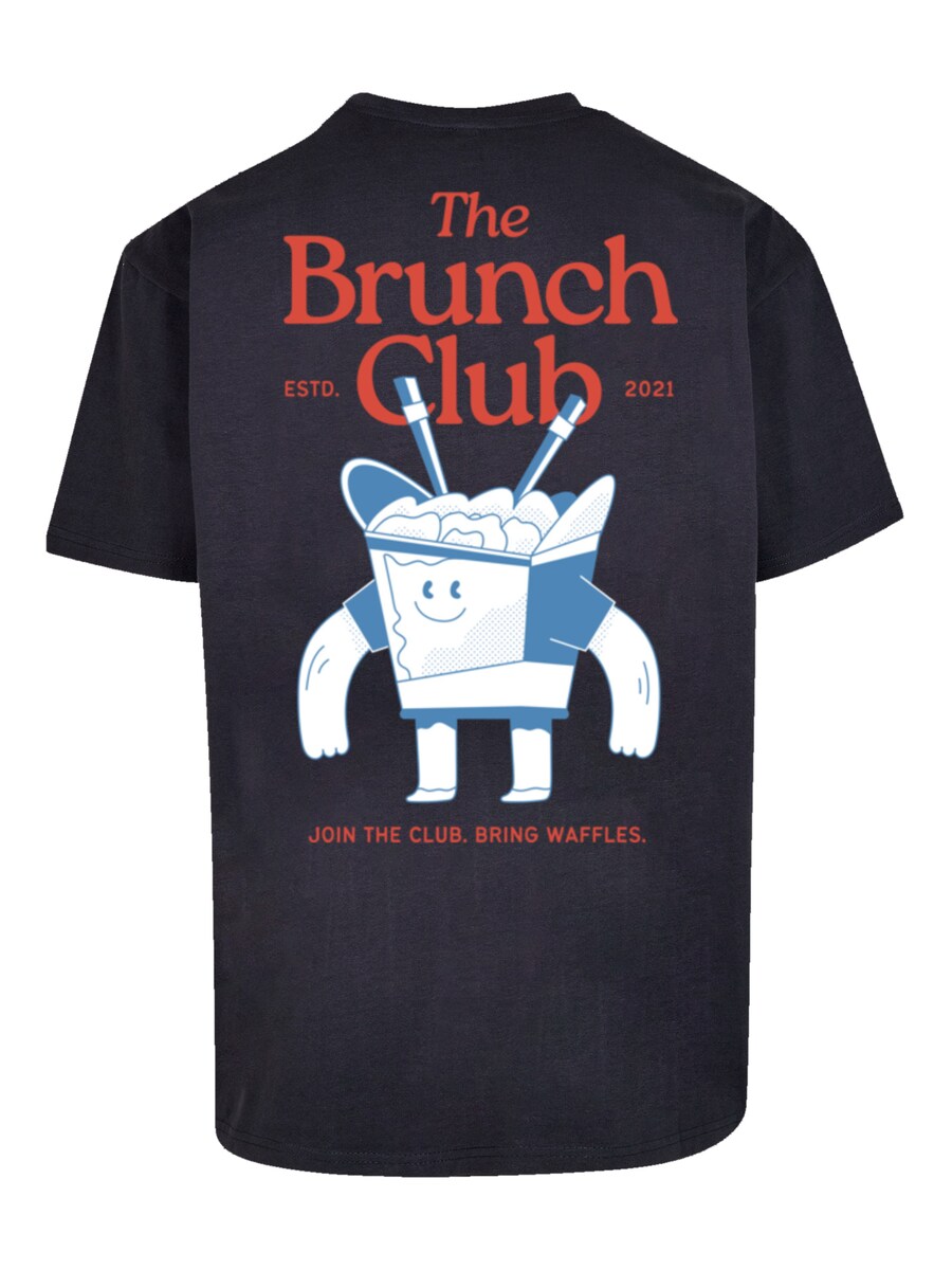 

Рубашка F4NT4STIC The Brunch Club, цвет Light blue/Dark blue