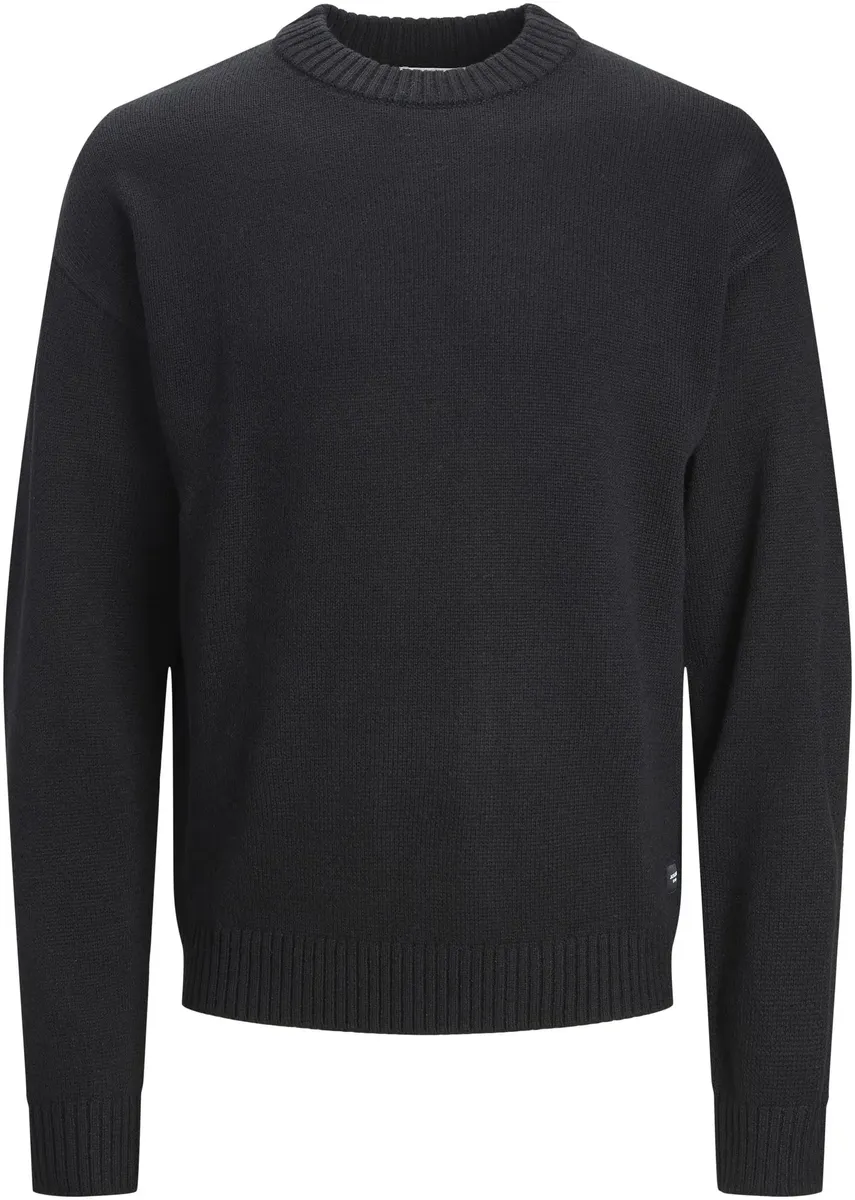 

Свитер с круглым вырезом Jack & Jones "JJEJACK KNIT CREW NECK SN", черный