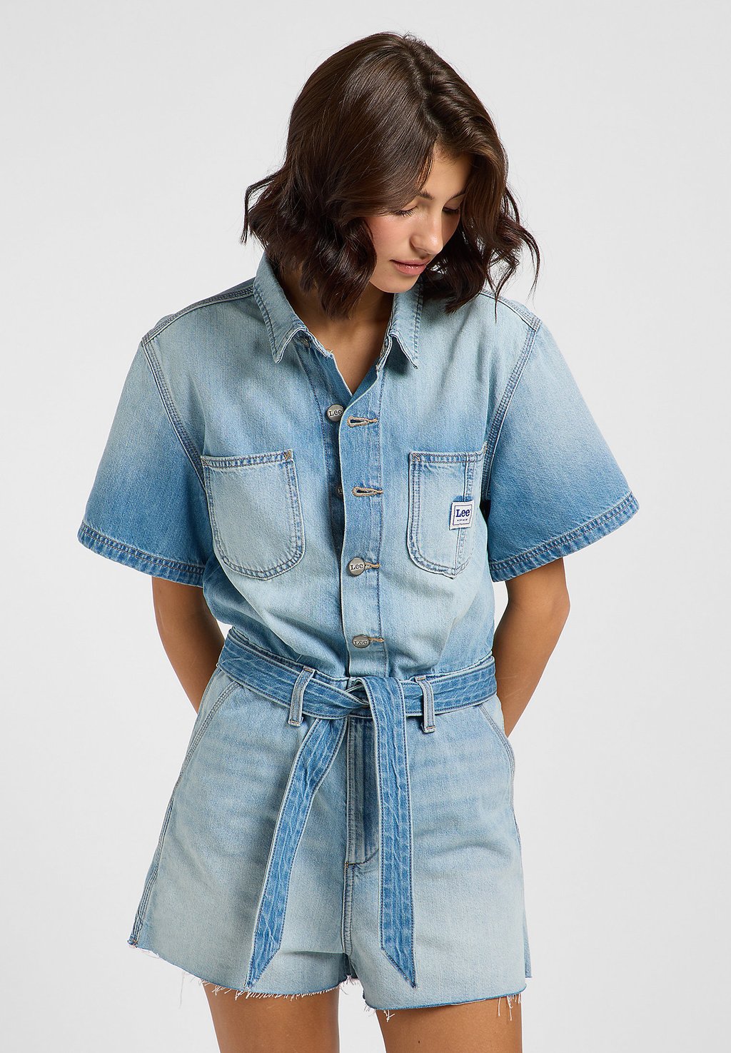 

Комбинезон CHORE SHORTALL Lee, деним