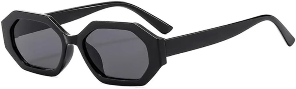 

Солнцезащитные очки с защитой от УФ-излучения UV400 | Маленькая оправа, цветные линзы | Для женщин и мужчин, для занятий спортом на открытом воздухе и вождения DSVIGF, Black-black