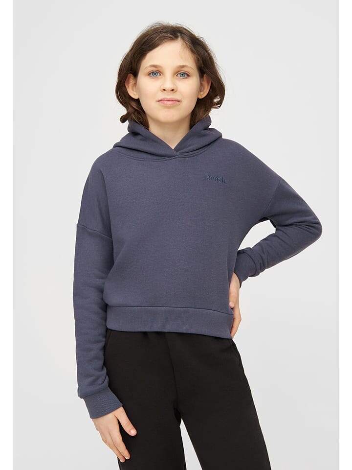 

Пуловер с капюшоном Bench Hoodie Ablona, темно-синий