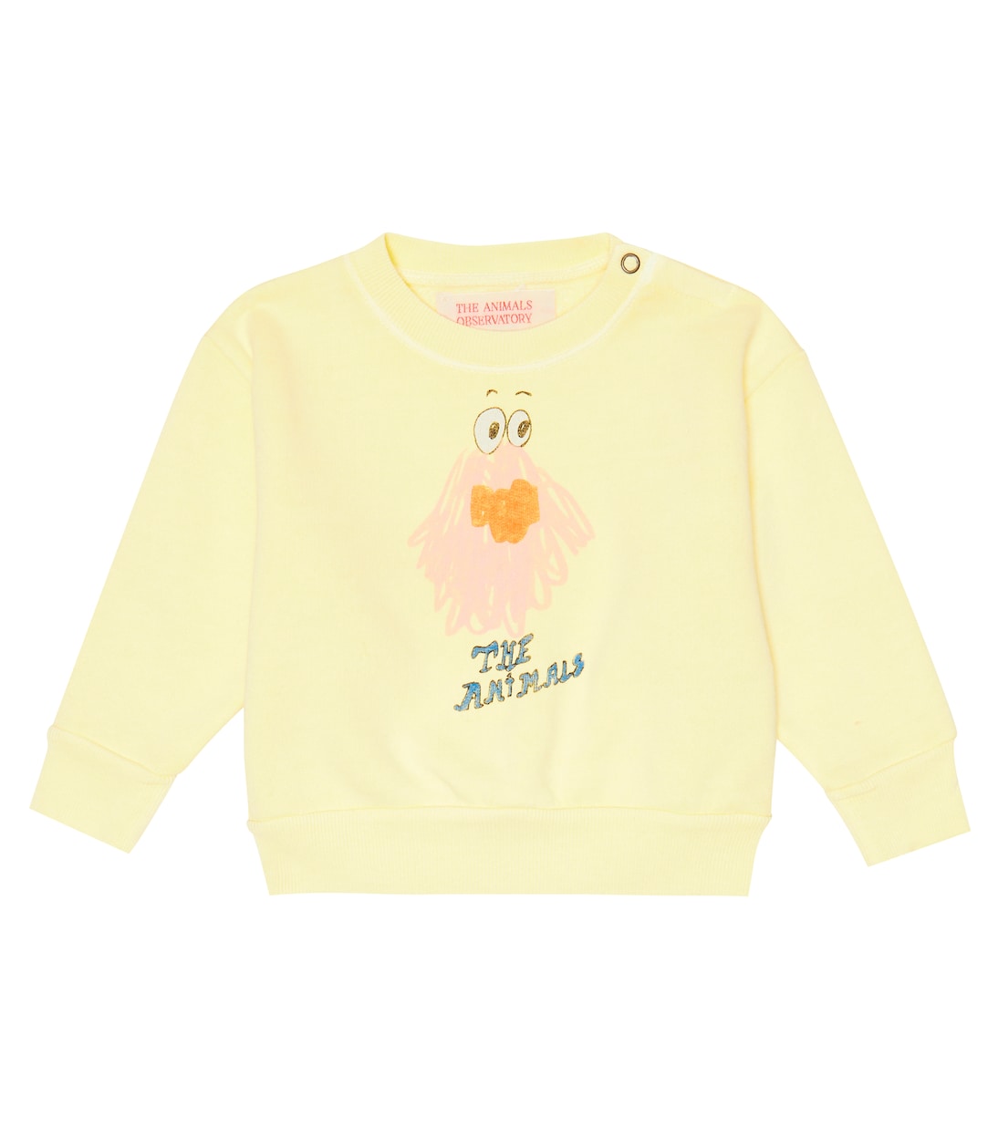 

Хлопковый свитер с принтом Медвежонок The Animals Observatory, Yellow_Monster