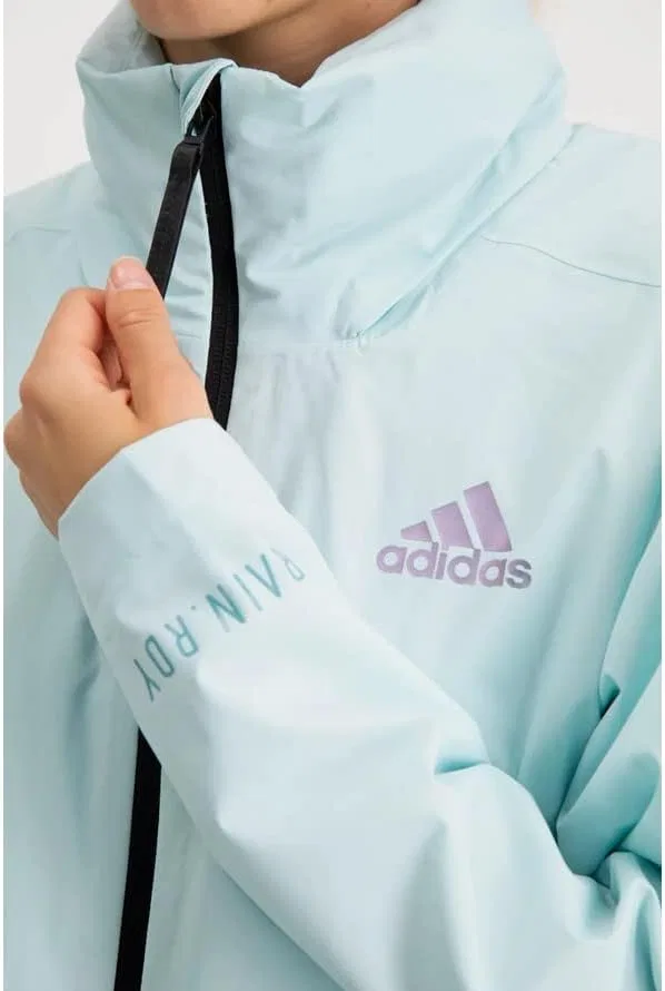 Женская куртка RAIN.RDY adidas Halo Mint — фото 3