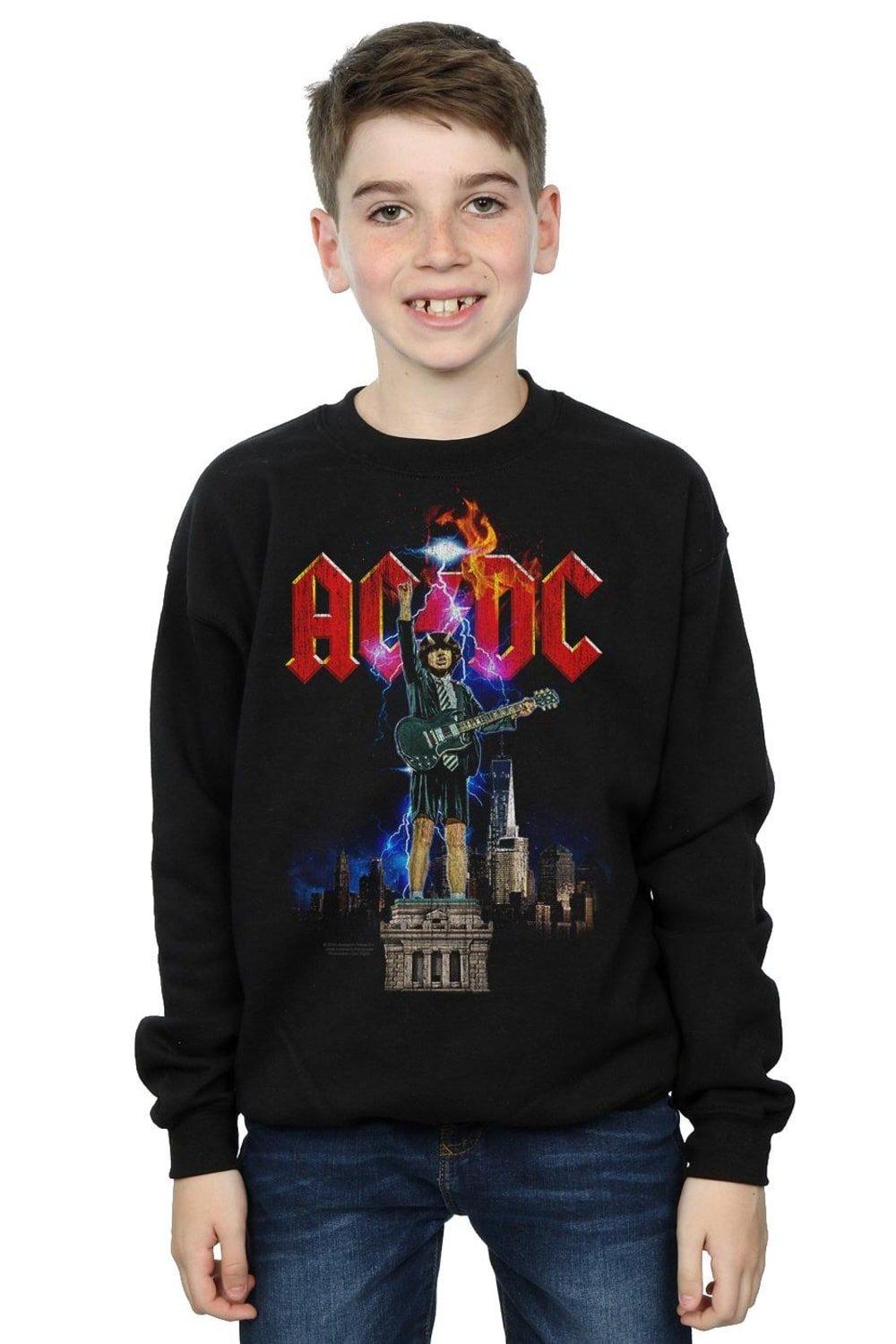 

Толстовка Angus NYC AC/DC, черный