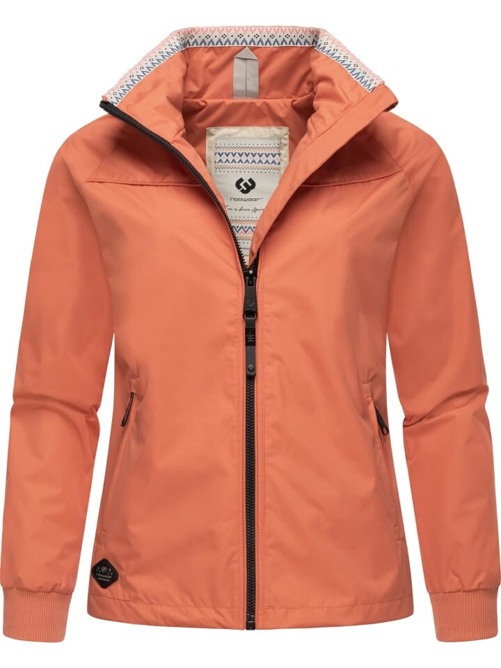 

Переходная куртка ragwear, цвет brick red