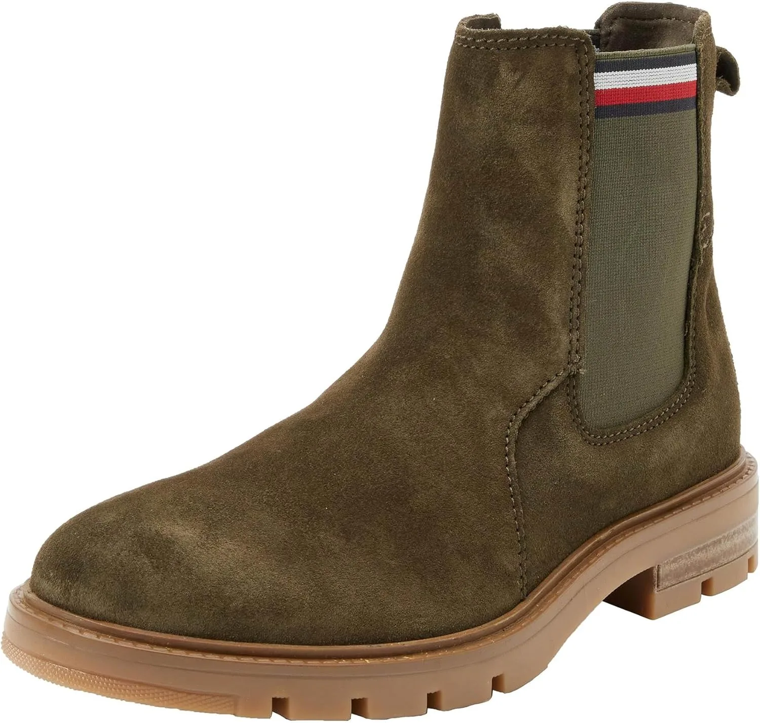 Мужские ботильоны от Tommy Hilfiger Corpoarte Hilfiger, зеленый/хаки
