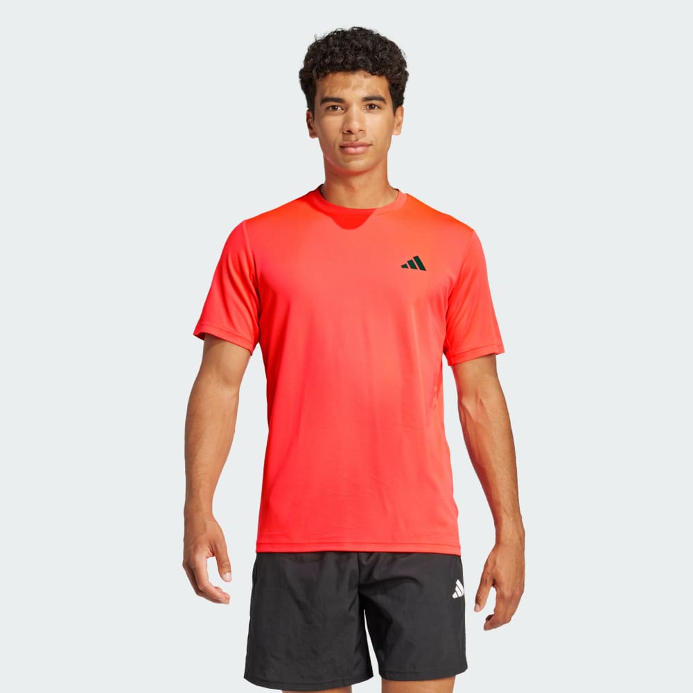 

Спортивная футболка Adidas Train Essentials Training Tee, цвет Pure Ruby/Black
