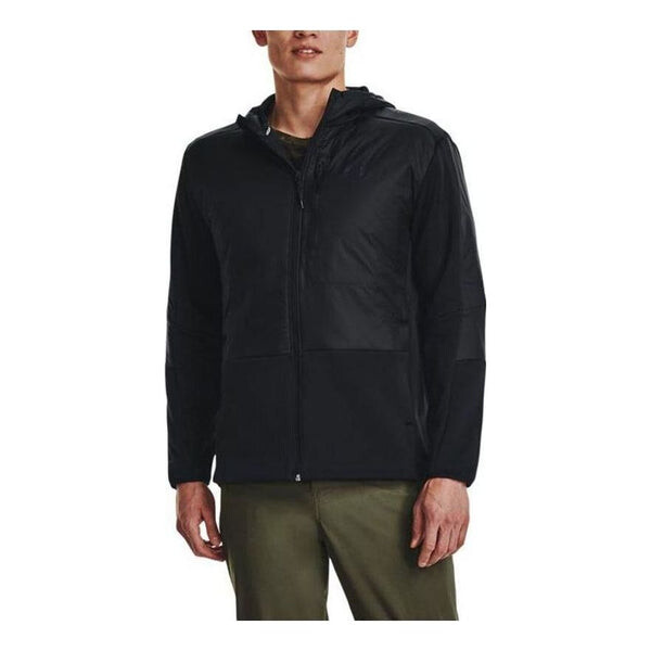 

Куртка swacket hoodie jacket 'black' Under Armour, черный