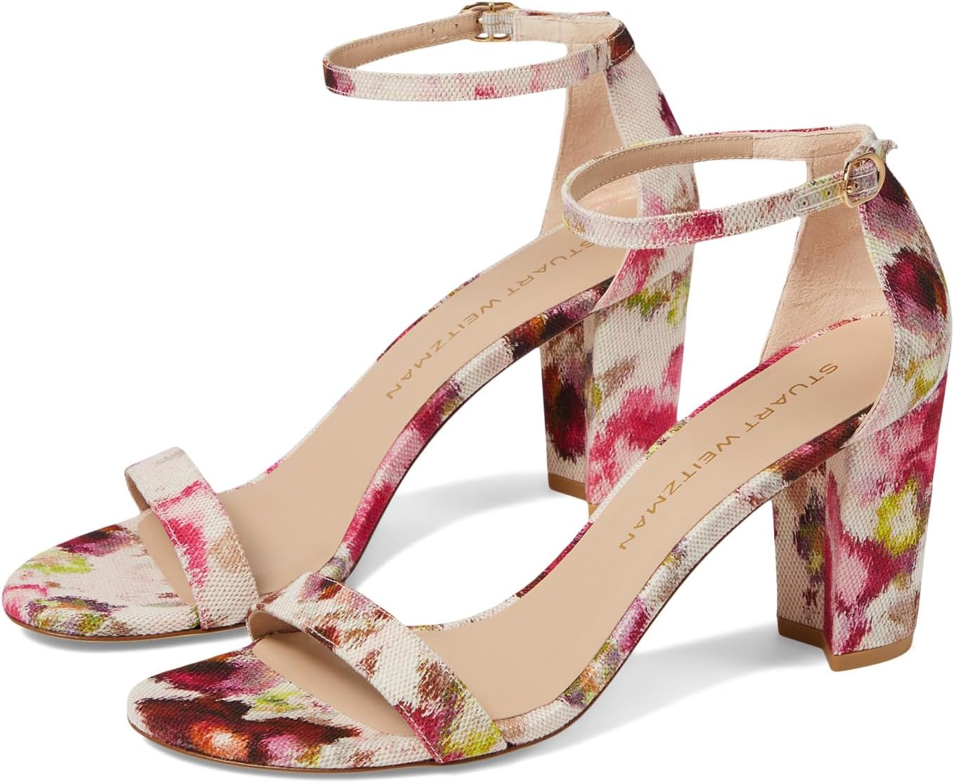 Сандалии Stuart Weitzman Nearlynude, цвет Pink Multi