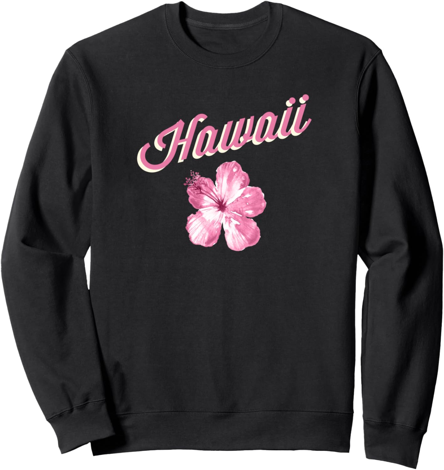 

Винтажная гавайская толстовка с розовым гибискусом, черная (black 19-3911tcx), размер S The Aloha State, Черный, Винтажная гавайская толстовка с розовым гибискусом, черная (black 19-3911tcx), размер S The Aloha State