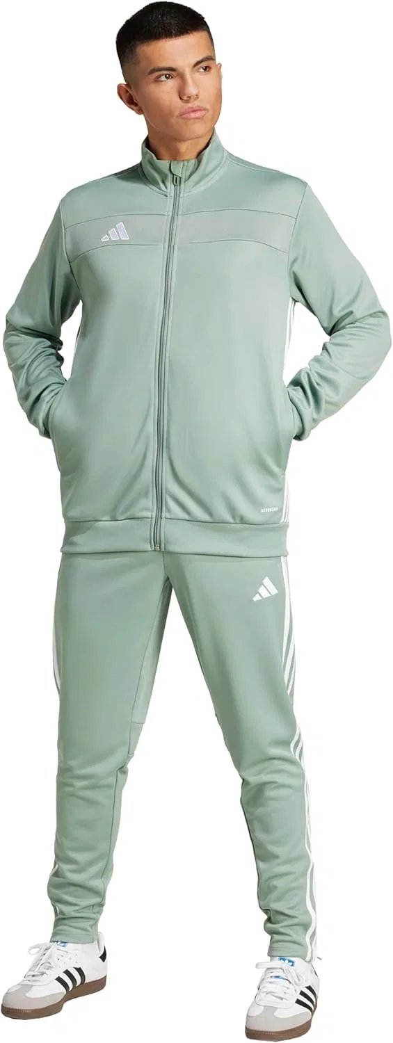 Тренировочная куртка adidas Tiro 25 Essentials, Silver Green/White