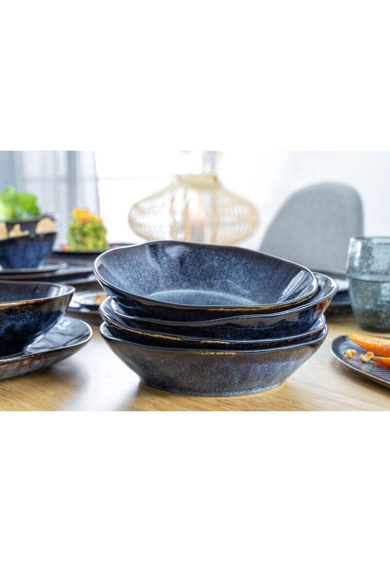 

Серия глиняной посуды Токио Sänger, blau - suppenteller set 4-teilig