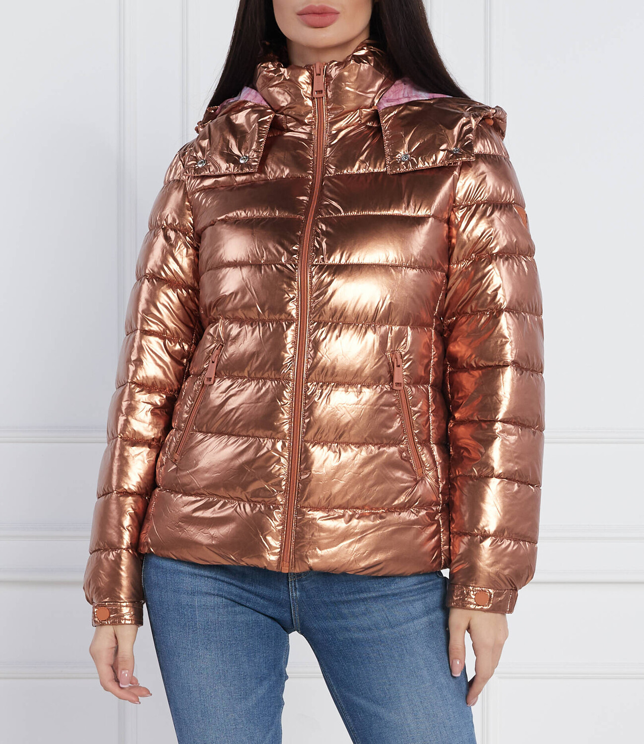 

Куртка GUESS fiorenza regular fit, медный