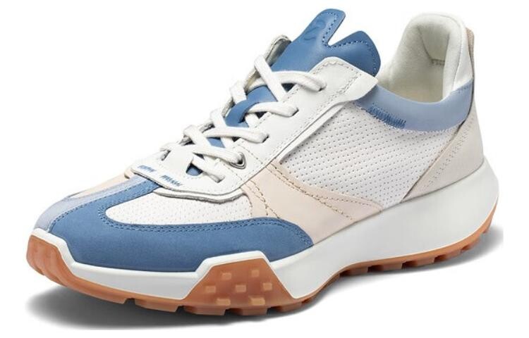 

Кроссовки ecco Lifestyle Shoes Men Low-top Vintage Blue, синий