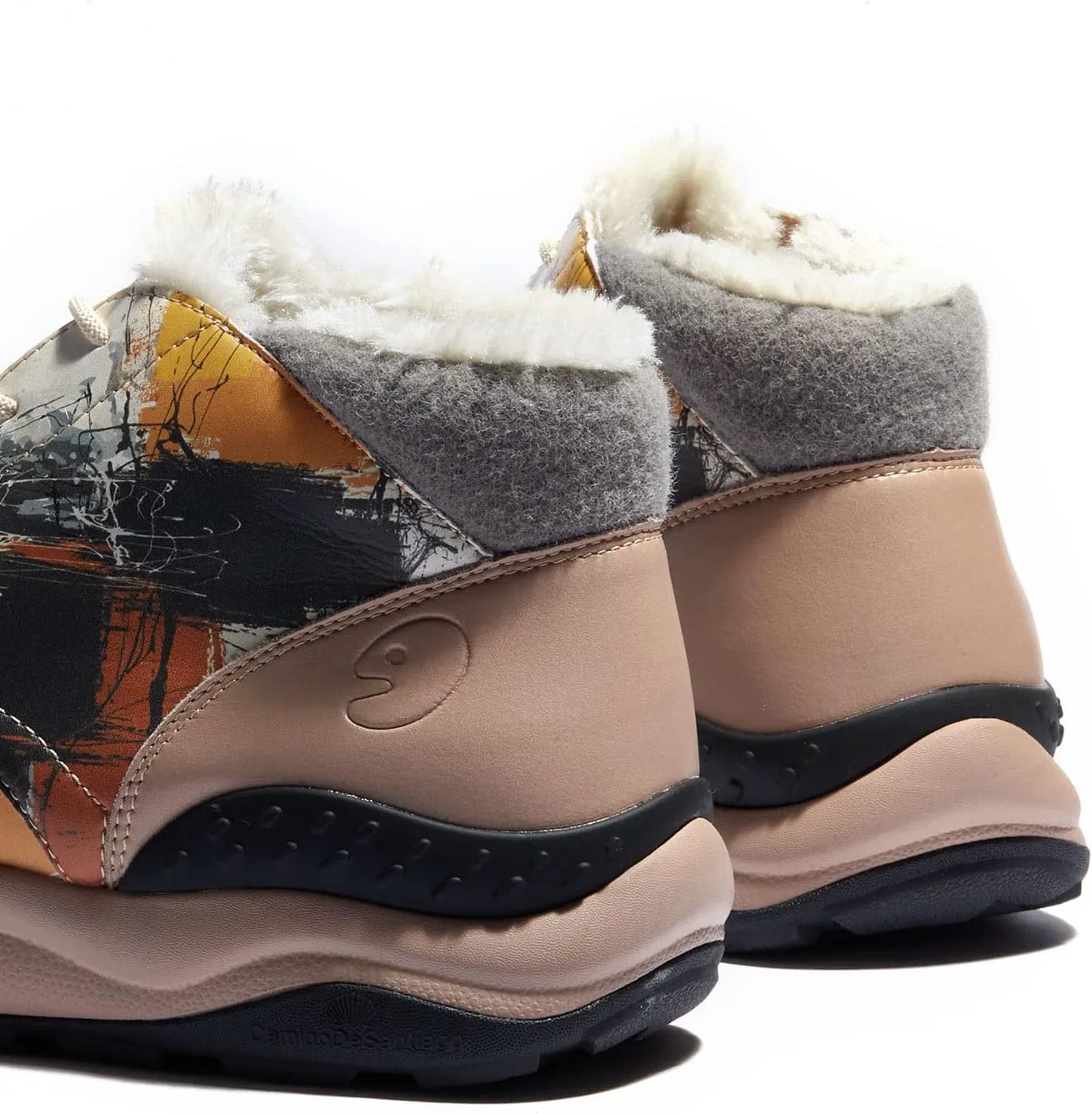 

Мужские платформенные походные кроссовки UIN для прогулок, повседневные, удобные, с художественной росписью, для путешествий, Сан-Диего