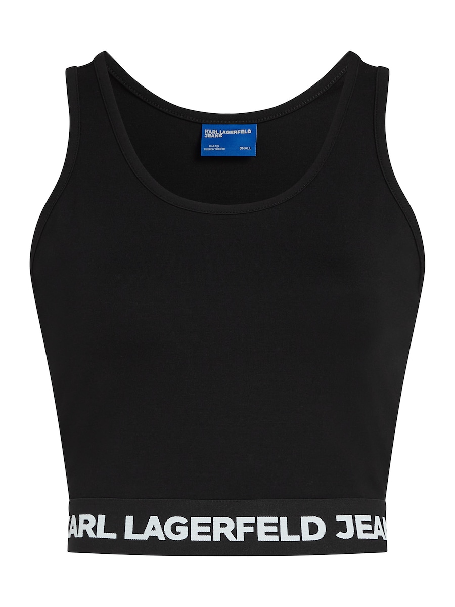 

Топ KARL LAGERFELD JEANS Milano, черный