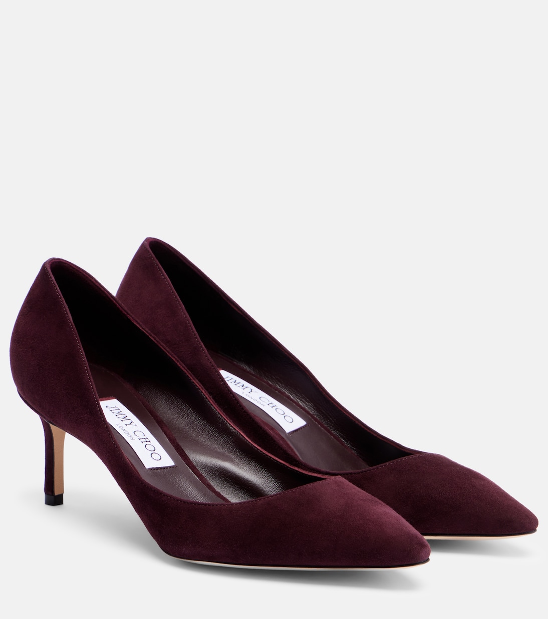 Замшевые туфли Romy 60 Jimmy Choo, Deep Merlo