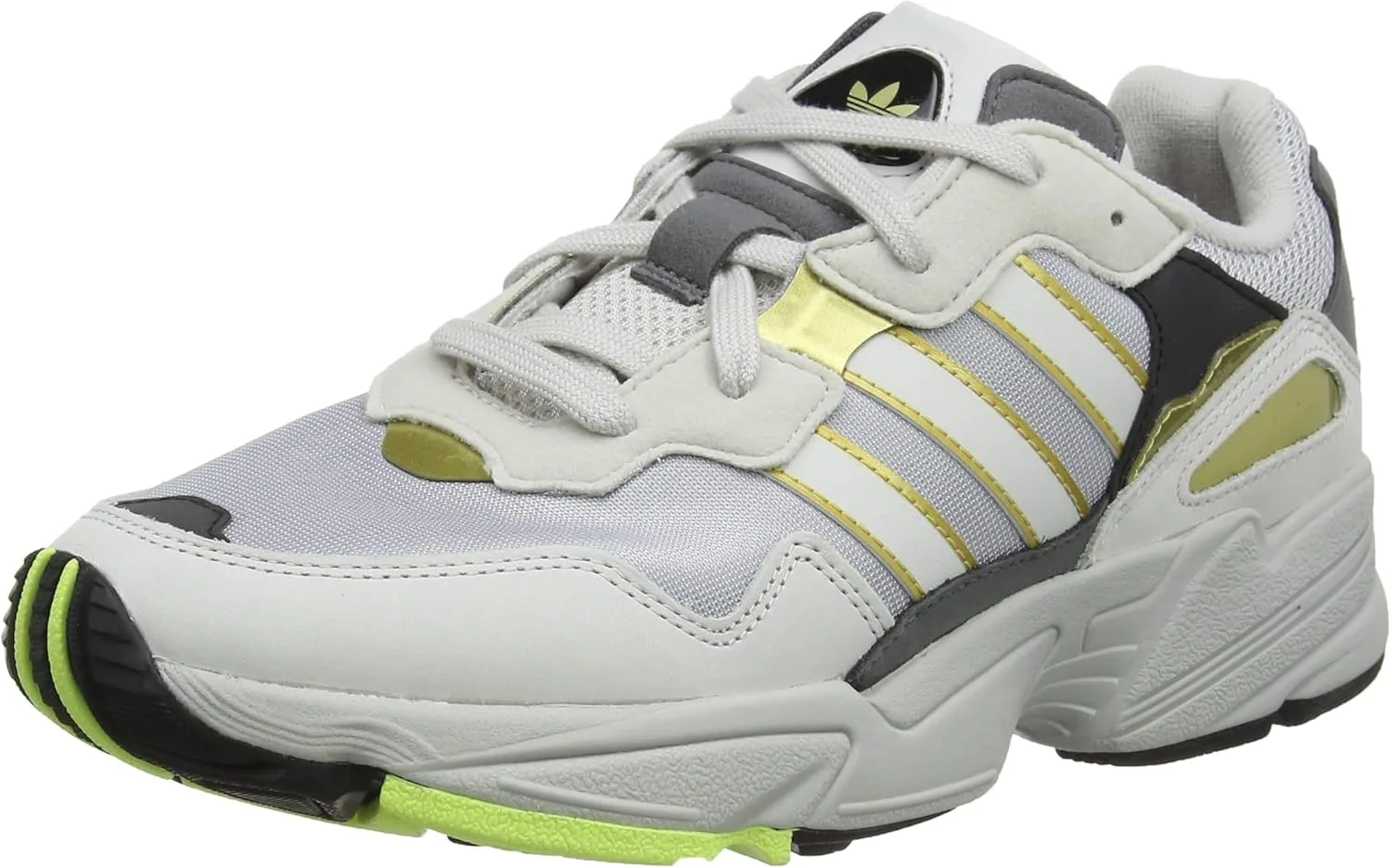 Мужские кроссовки Adidas Yung-96, серый/золотой
