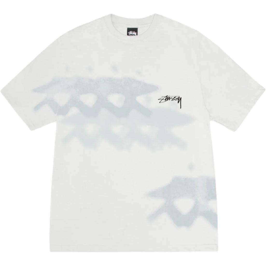 

Футболка Low Tide с пигментной окраской Stussy, белый