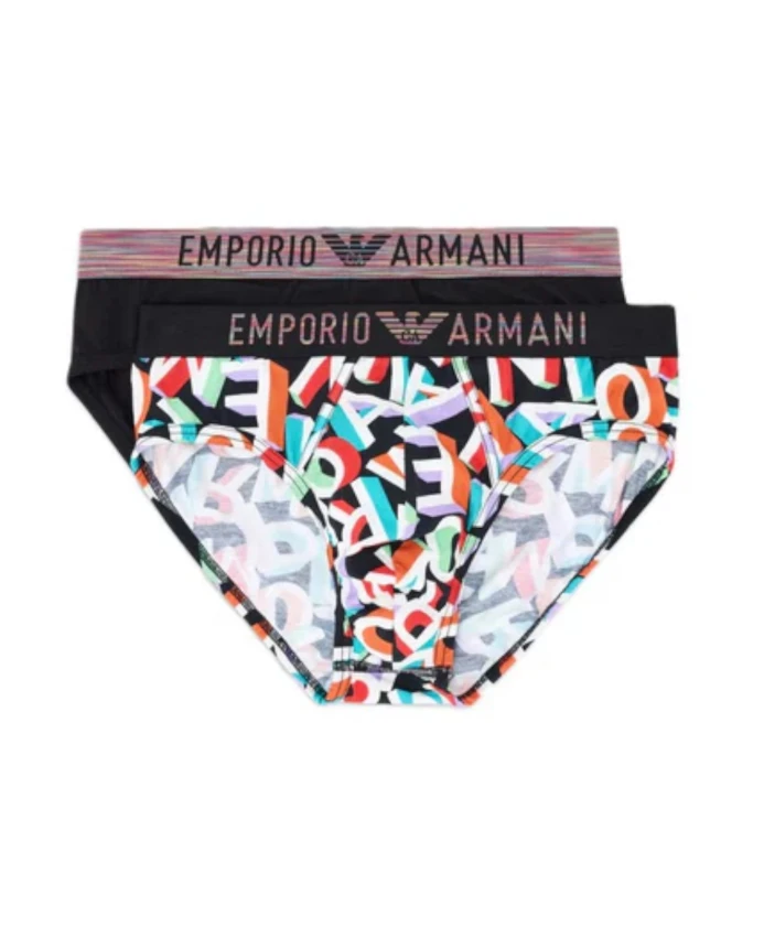 

Черные трусы af10798mc104 Emporio Armani, мультиколор