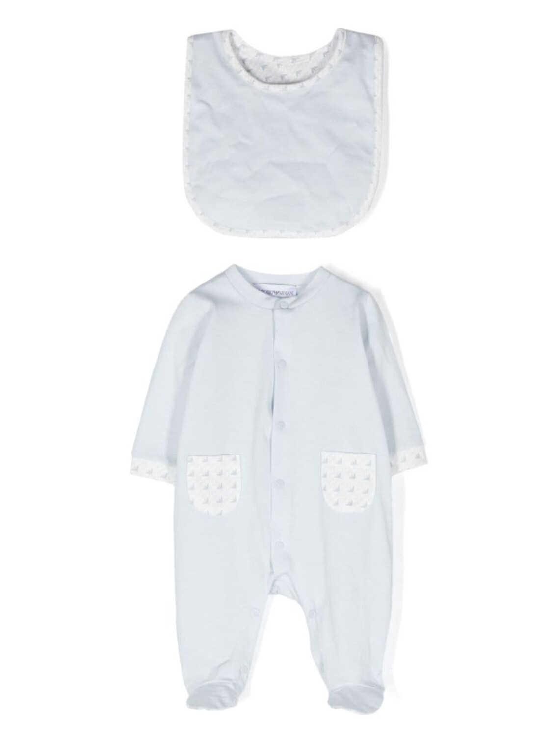 

Emporio Armani Kids пижама с принтом, синий