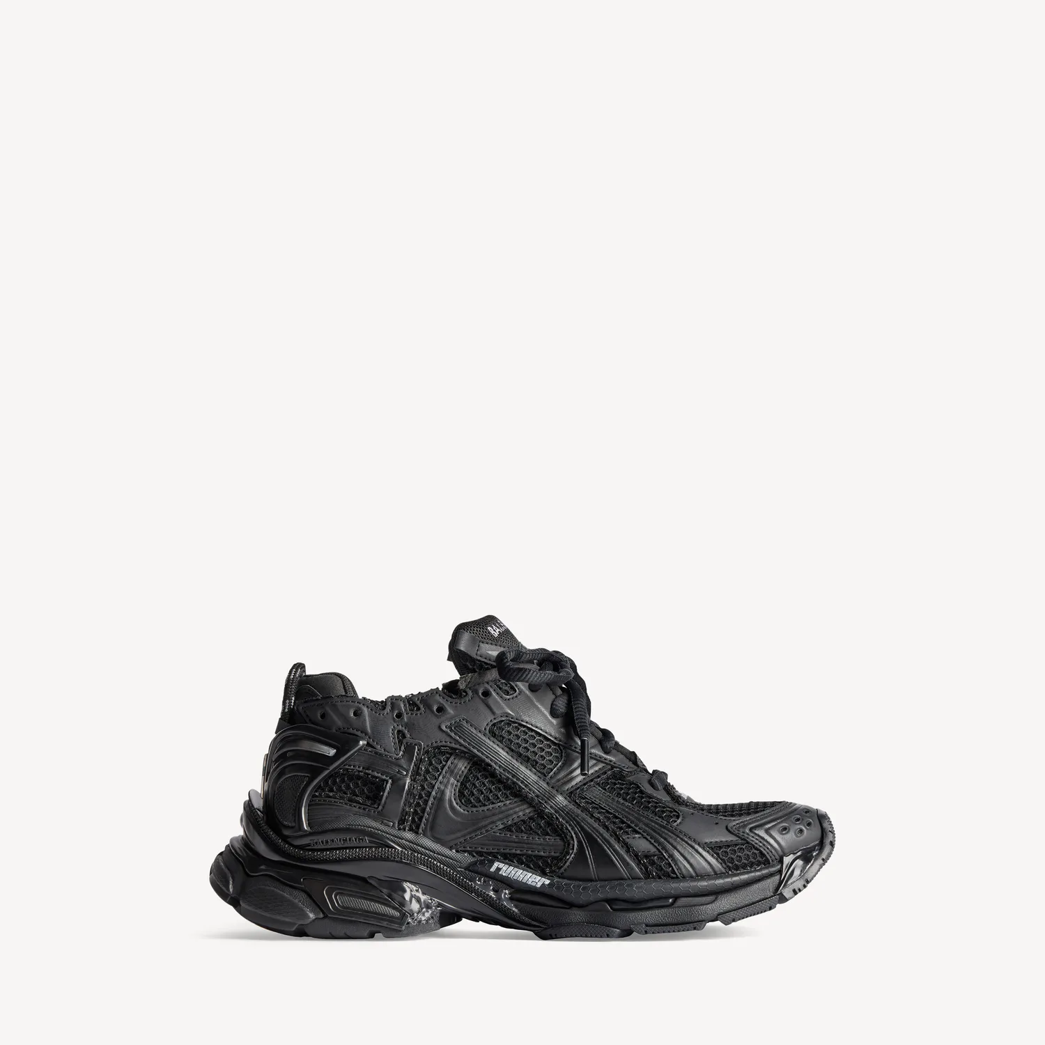 BALENCIAGA Мужские кроссовки Runner в черном цвете