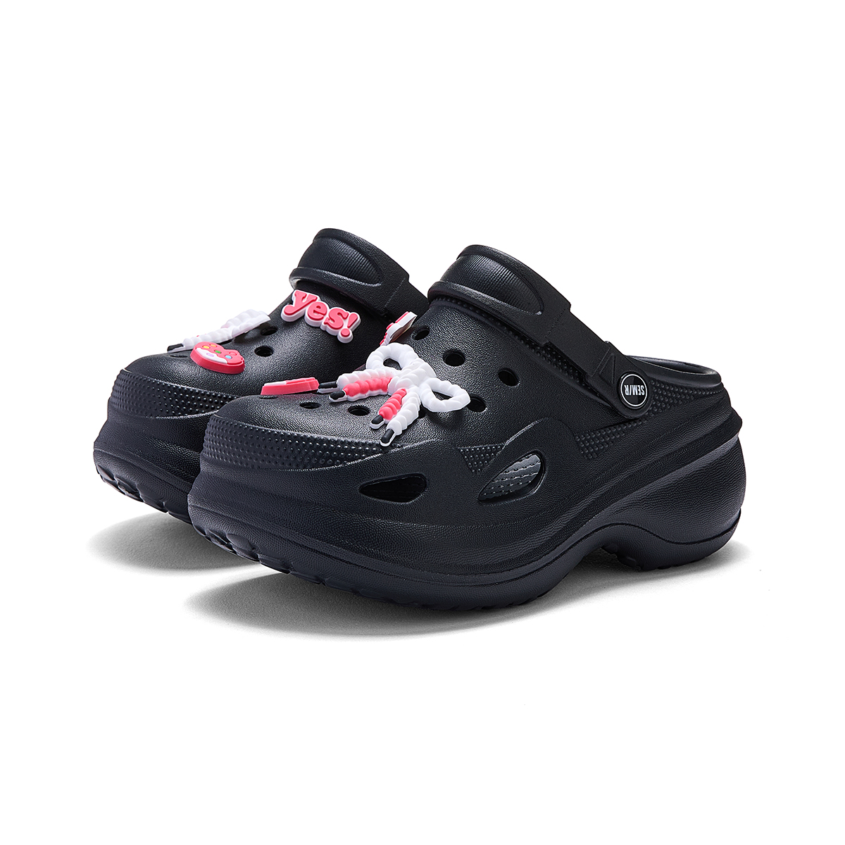 SEMIR Клоги женские Cream Puff Black, цвет Cream Puff Black — фото 4