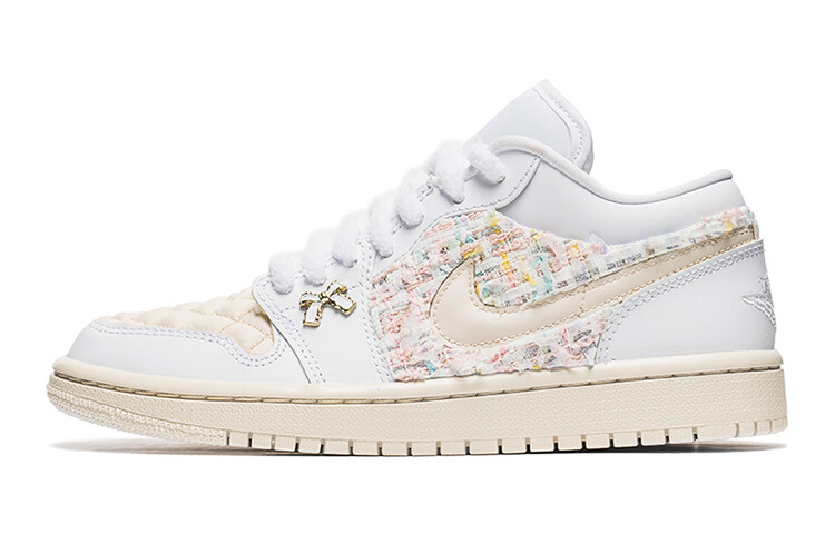 Кроссовки Air Jordan 1 Vintage Basketball Shoes Women's Low-Top Off White