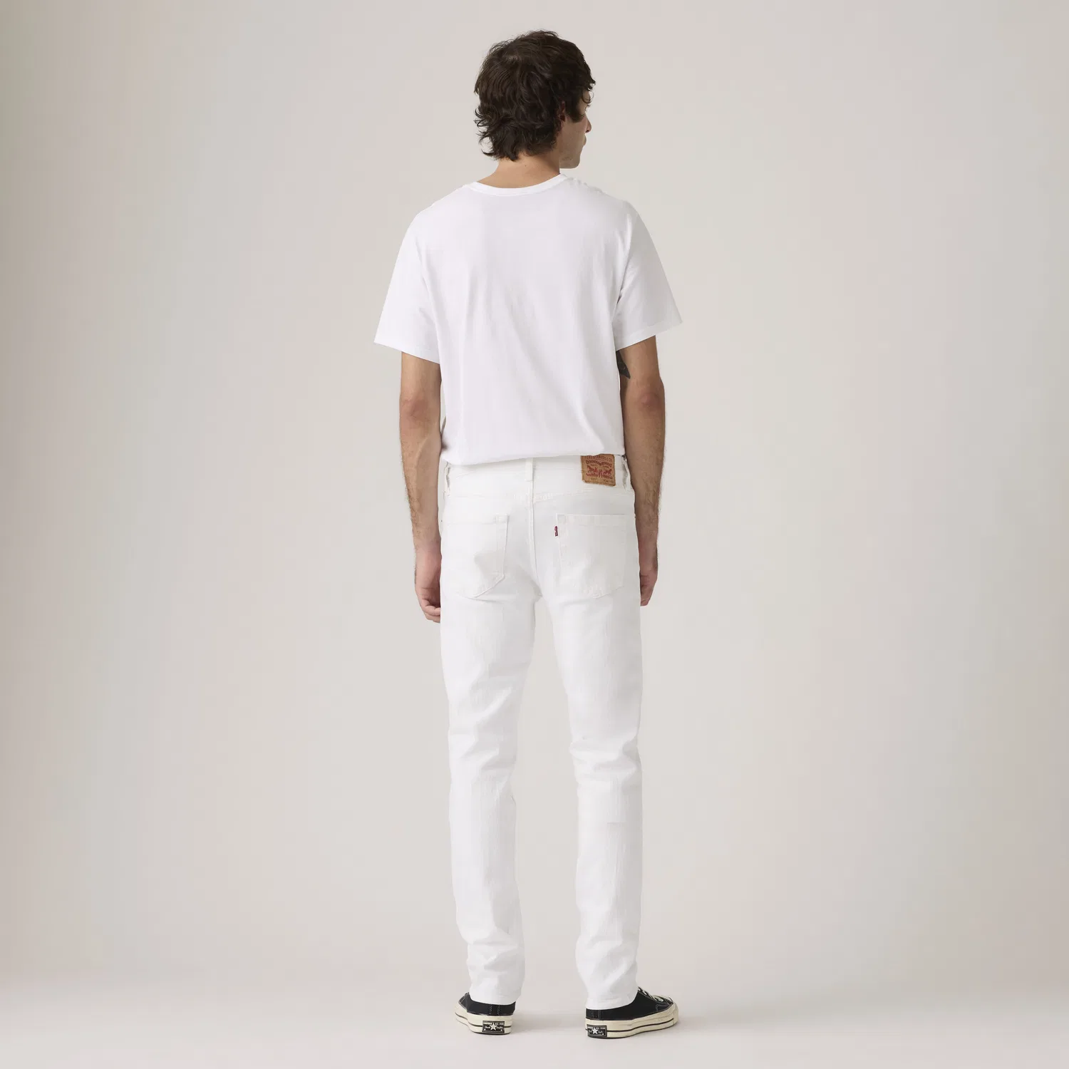 Мужские джинсы 511 Slim Levi's, белый — фото 3