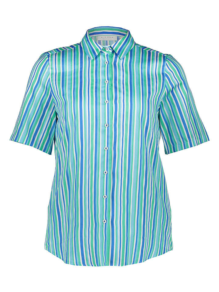 

Eterna Рубашка - стандартный крой - бирюзово-синего цвета