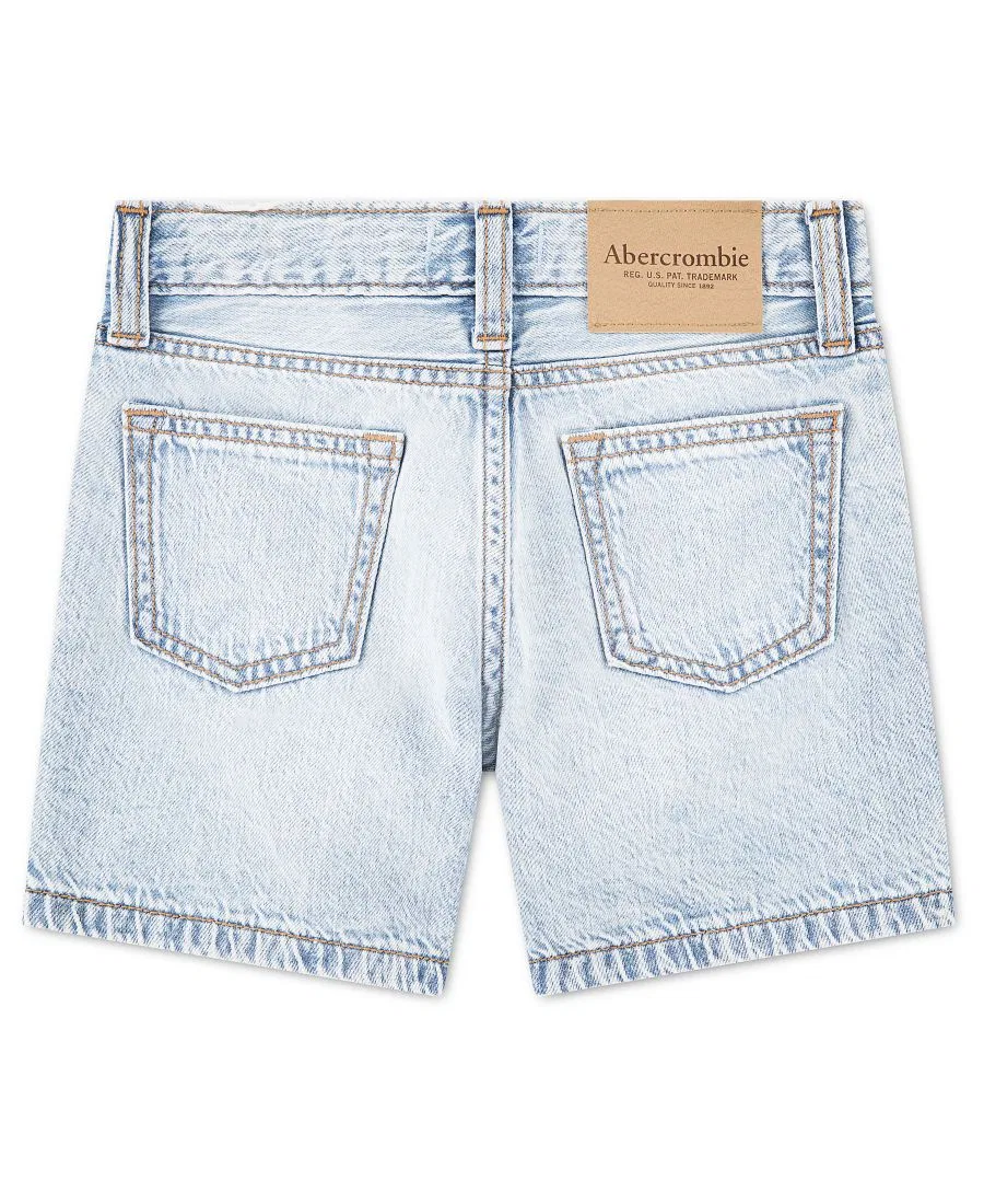 Детские джинсовые шорты для мальчиков 2T-5T Abercrombie Kids, синий — фото 2