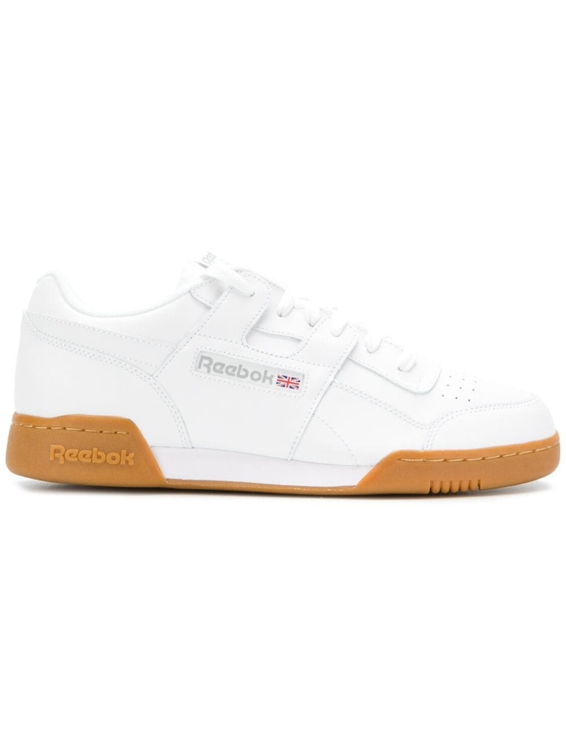 

Reebok classic lace-up sneakers, белый