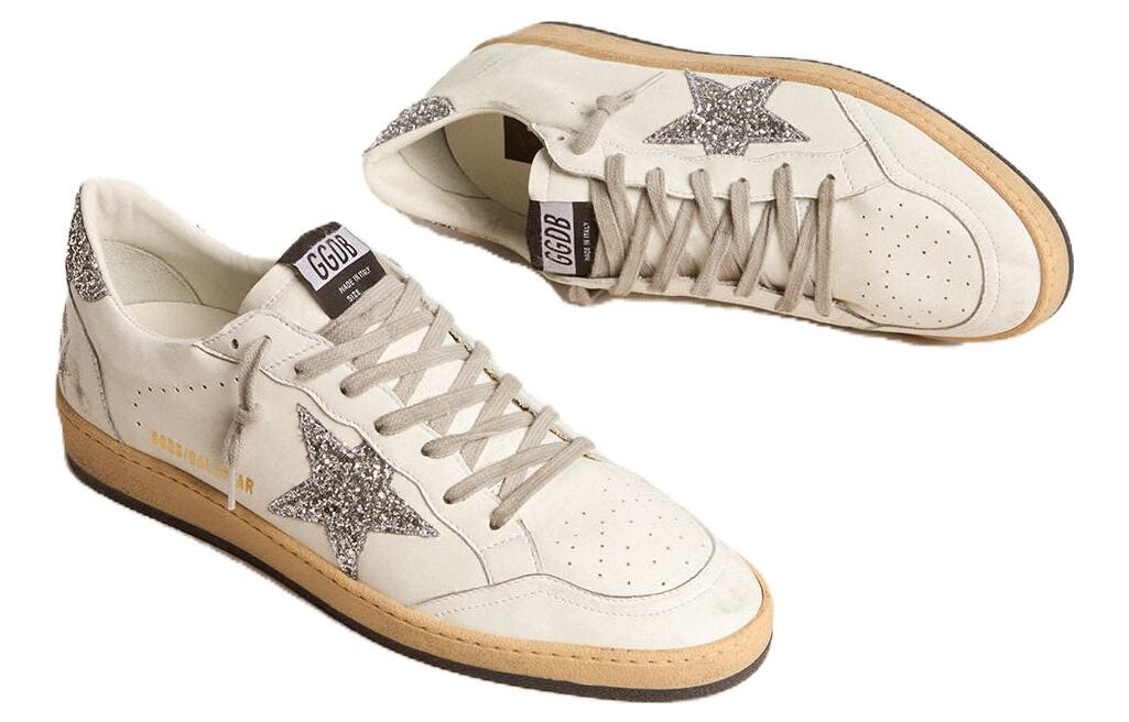Кроссовки Golden Goose Ball Star Skateboarding Shoes Women's Low-top White, белый — фото 4