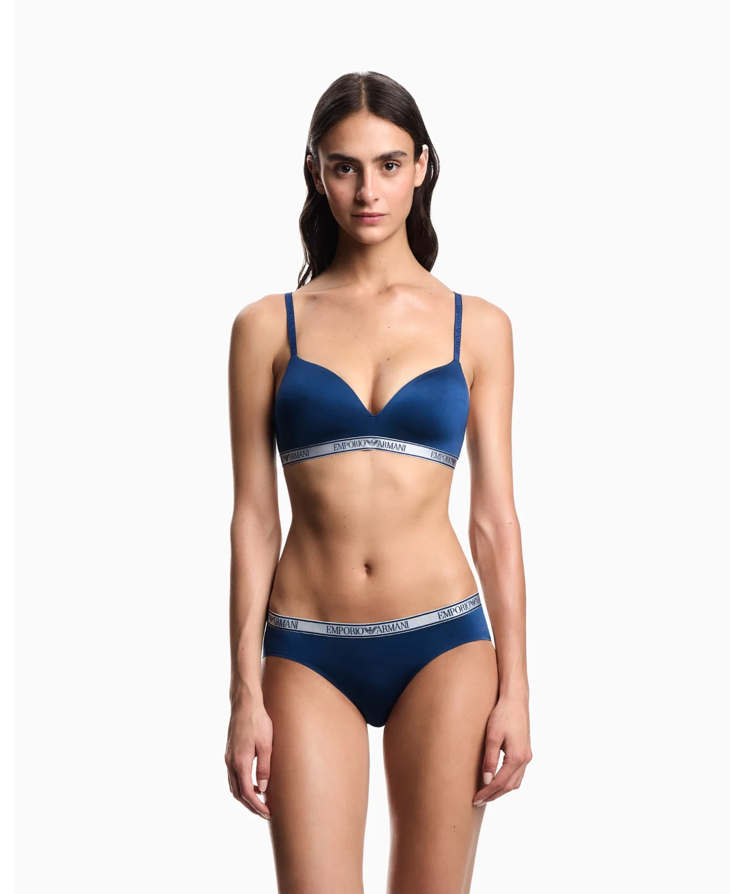 <Эксклюзивно онлайн> [Emporio Armani] ASV Iconic Boyleg Shorts, переработанная микрофибра — фото 2