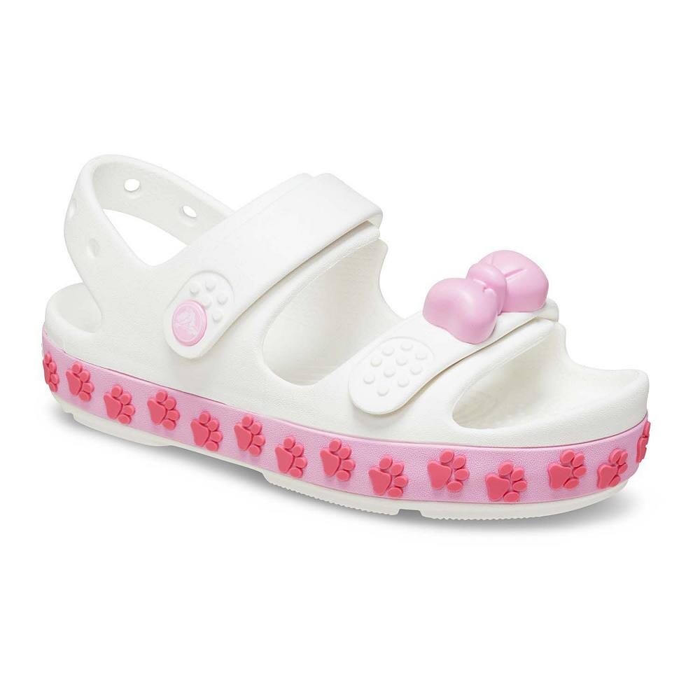 

Сандалии Crocs Crocband Cruiser для малышей с животными, белый