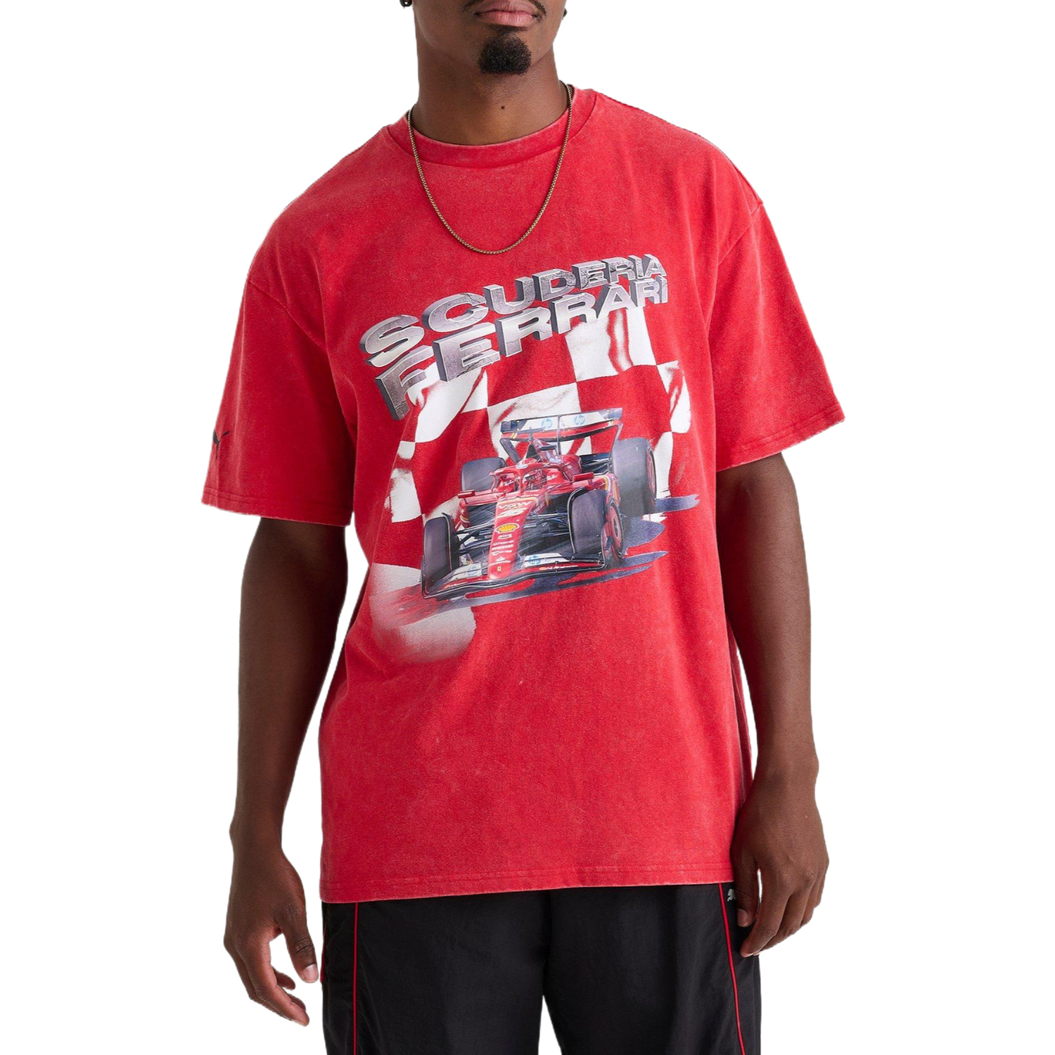 

Футболка Scuderia Ferrari мужская PUMA, красный