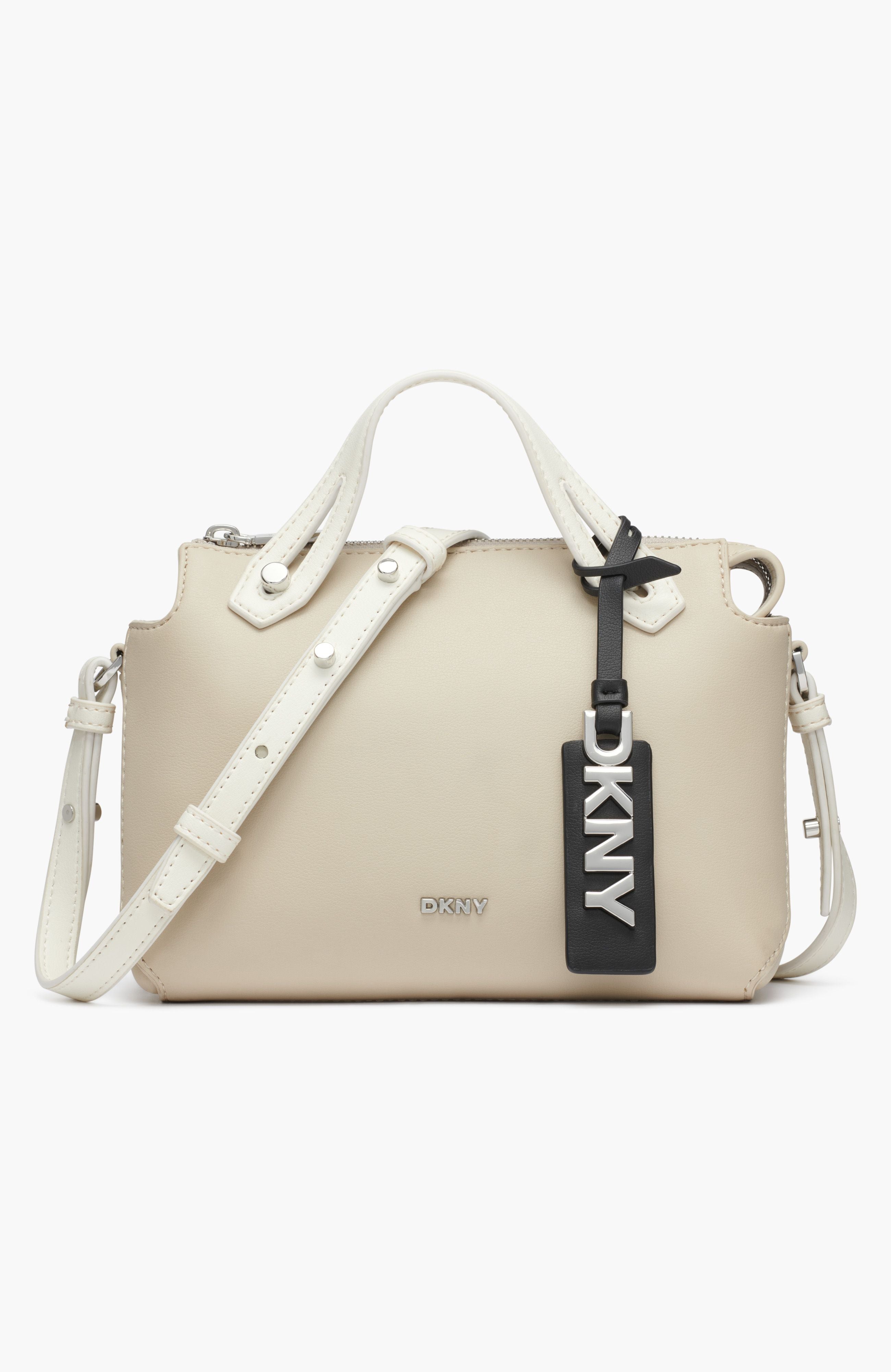 

Луиза Смолл Сэтчел DKNY, light taupe combo
