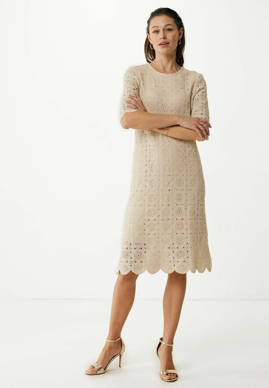 

Джемпер CROCHET Mexx, кремовый