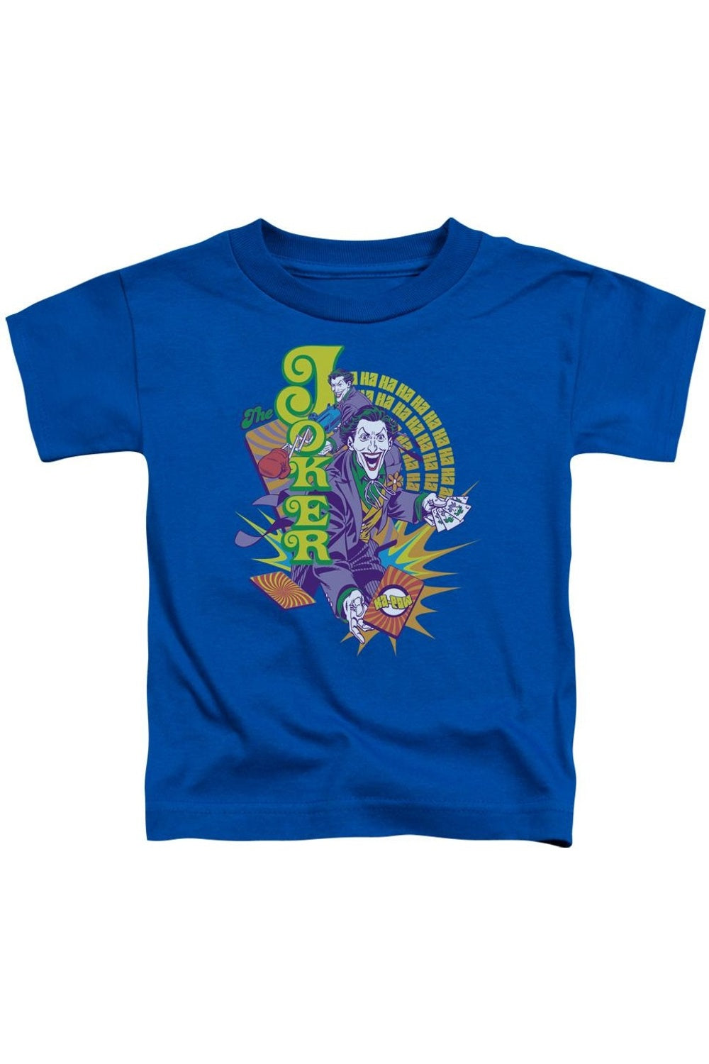 

Футболка DC Comics Raw Deal с коротким рукавом для малышей Gildan, синий