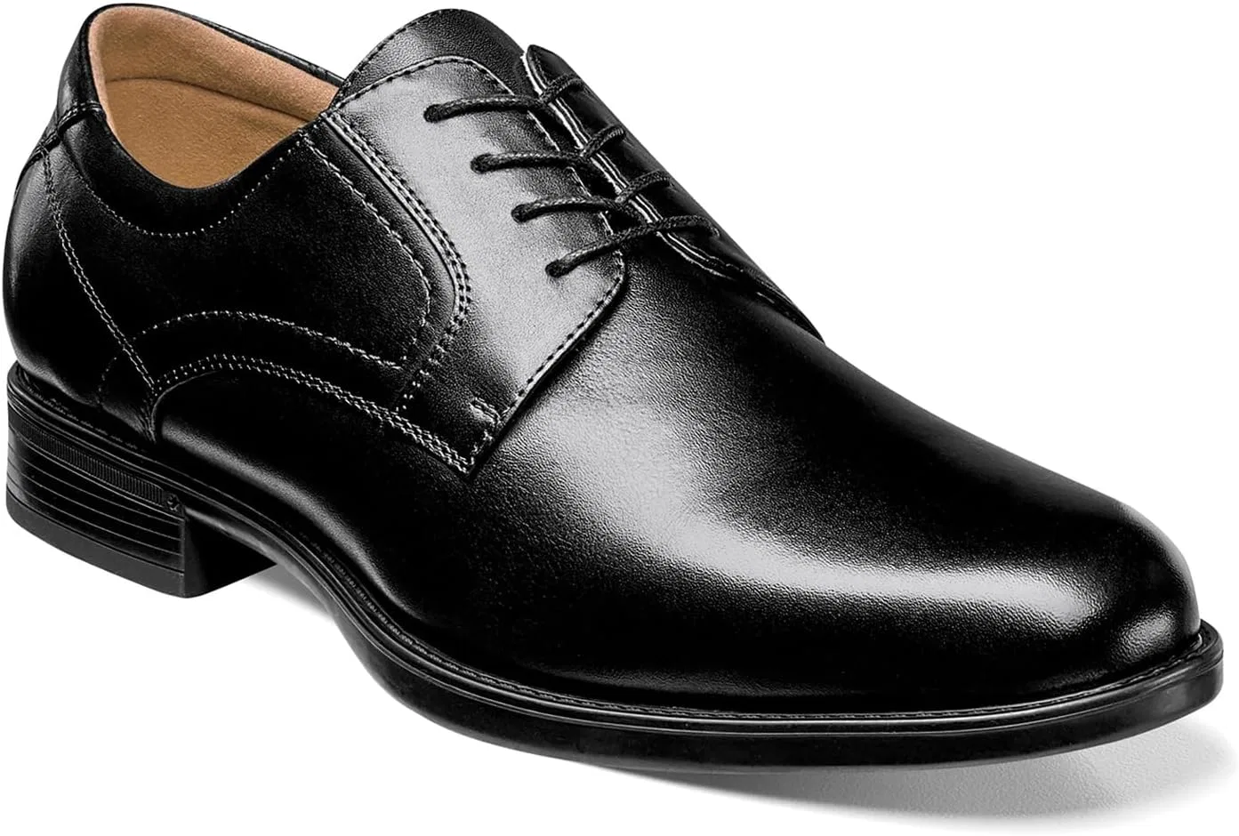 Мужские оксфорды Florsheim Medfield с гладким носком, Black