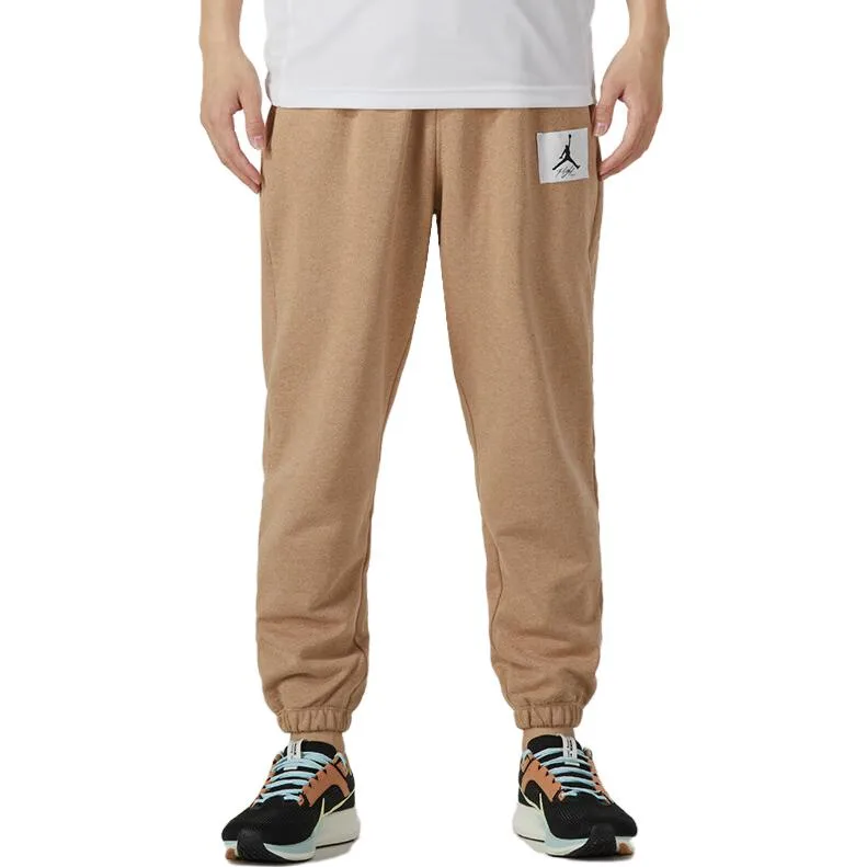 Брюки Flight Fleece Jordan, хаки — фото 4
