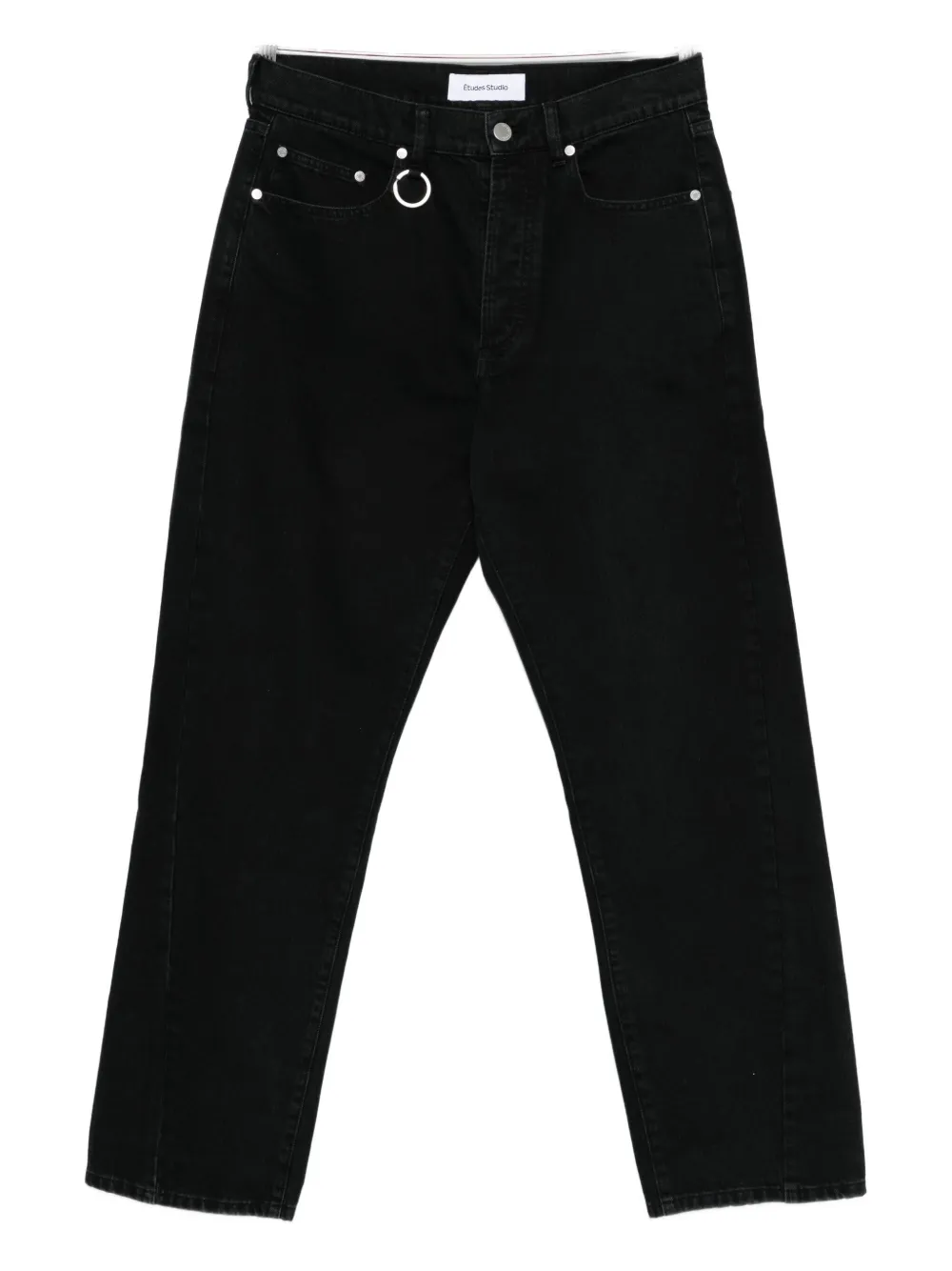 

Джинсы с кольцевым декором Études Studio, черный