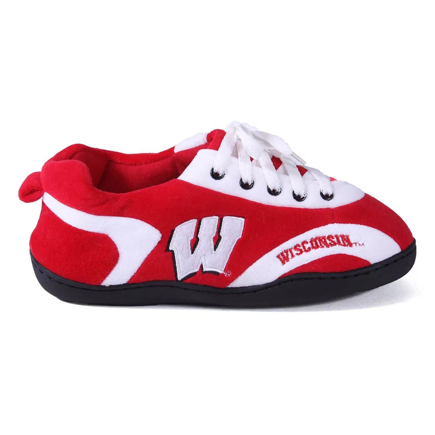 

Универсальные тапочки унисекс Wisconsin Badgers NCAA